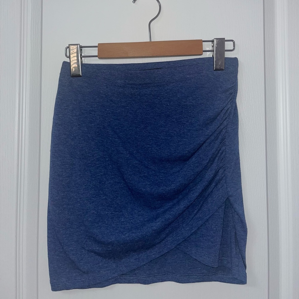 H&M XS Blue Mini Skirt
